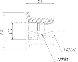 螺栓接頭 ALF (SUS304)